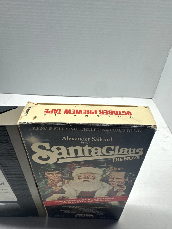 Santa Claus The Movie 1985 Promo Promotional VHS October Dealer Preview Tape - Image 2 of 4