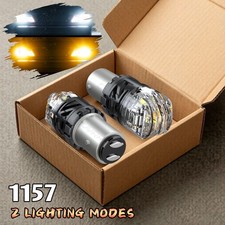 2x 2357 Amber Led Turn Signal Parking Light Bulb For Chevy Ck1500 Silverado