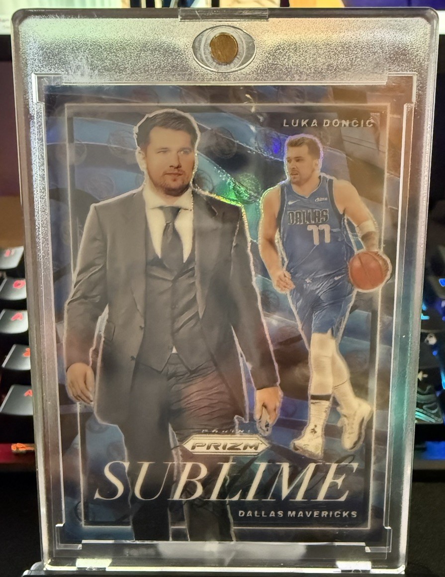 2024-2025 Panini Prizm Luka Doncic SUBLIME SSP CASE HIT Dallas Mavericks