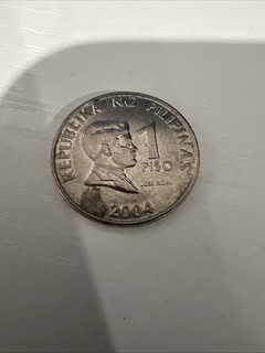2004 Philippine 1piso