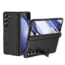 For Samsung Galaxy Z Fold 7/6/5/4/3 Hinge Protection PC Case Stand Screen Cover