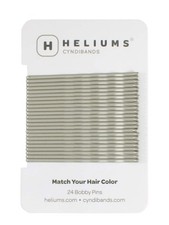 Heliums Large Bobby Pins - Silver Gray - 2.5 Inch Extra Long Wavy Hair