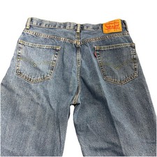 Vintage Levis 550 Mens Jeans 36X30 Blue 100 Cotton Red Tab Relaxed Fit USA