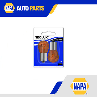 12v 21w Bau15s Amber (X2) fits ALFA ROMEO Neolux Genuine Top Quality Product New