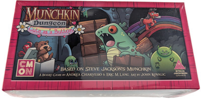 Munchkin Dungeon Cute as a Button Expansion CMON Steve Jackson Games 2020 Sealed