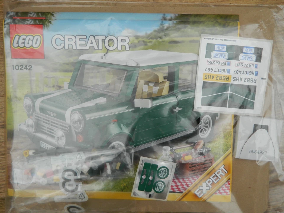 Lego Creator Expert – 10242 Mini Cooper MK VII – Instructions & Box – Retired - Image 3 of 4