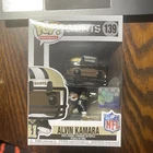 Funko Pop! Football NFL Alvin Kamara Pop! Vinyl Figure #139 With Protector