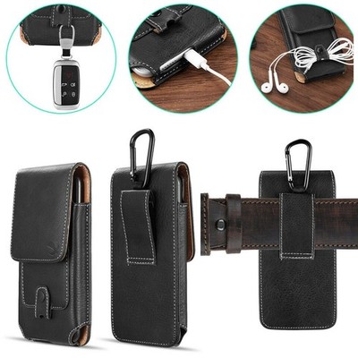 Cell Phone Holster Pouch Wallet Case Belt  For iPhone Samsung Mobile Phone Bag 