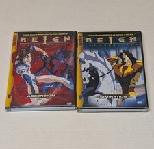 Reign the Conqueror Brand New Factory Sealed DVDs Anime Ascension + Domination 