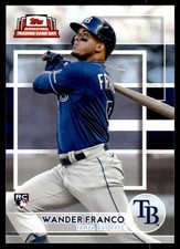 2022 Topps International Trading Card Day Wander Franco Rookie Tampa Bay Devil. rookie card picture