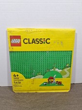 Lot Of 2 LEGO Classic Green Baseplate, Square 32x32 Stud Foundation to Build,