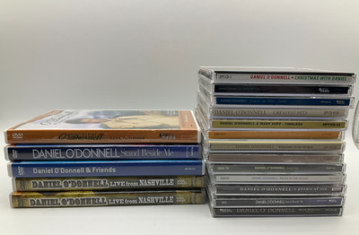 DANIEL O'DONNELL  - Super Fan Lot (4 DVDs 13 CDs) VG - Fast Shipping