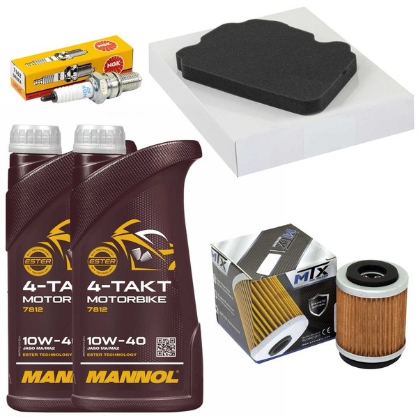 Wartung ZüNdkerzen ÖLfilter Luftfilter ÖL 2L FüR Yamaha TW 200 Trailway 1987-15-image