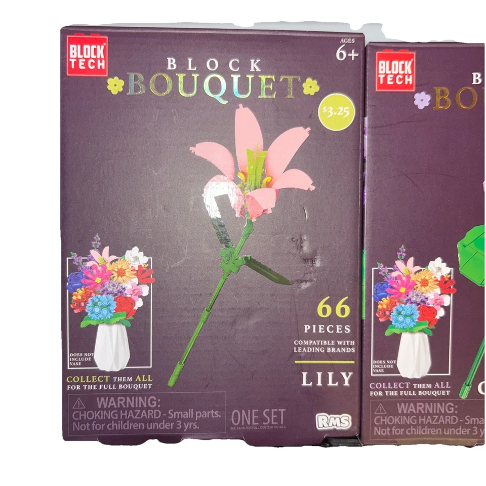 Block Tech Lot Of 5 Block Bouquet - Image 2 of 4