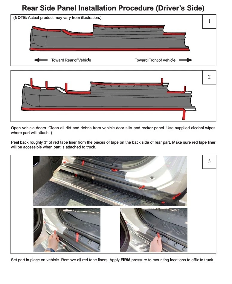 Panel basculante negro mate Trail Armor 3M TapeOn para Silverado y Sierra 2500 20-26 Foto 4 de 4