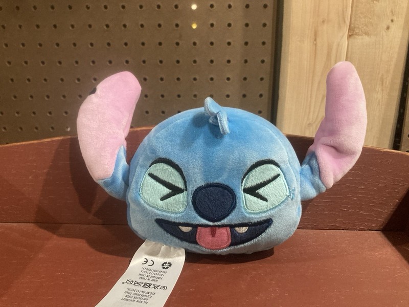 Disney Store Emoji Stitch Two face 4" H Snuggle Plush Lilo & Stitch Toy Lilo