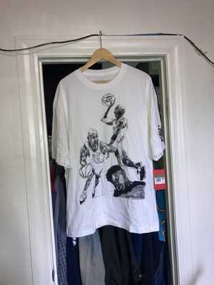 off-white x jordan t-shirt XL virgil abloh nike brand hoop heros DSWT