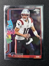 2025 Topps Chrome Football - Drake Maye Future Stars Insert #FS-7 Patriots