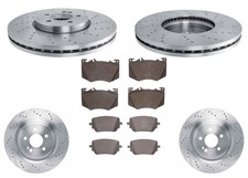 Fr Drilled Disc Brake Rotors Brake Pads Fits Mercedes Benz Cla35 Amg 2020-2025 Fr Drilled Disc Brake Rotors Brake Pads Fits Mercedes Benz Cla35 Amg 2020-2025