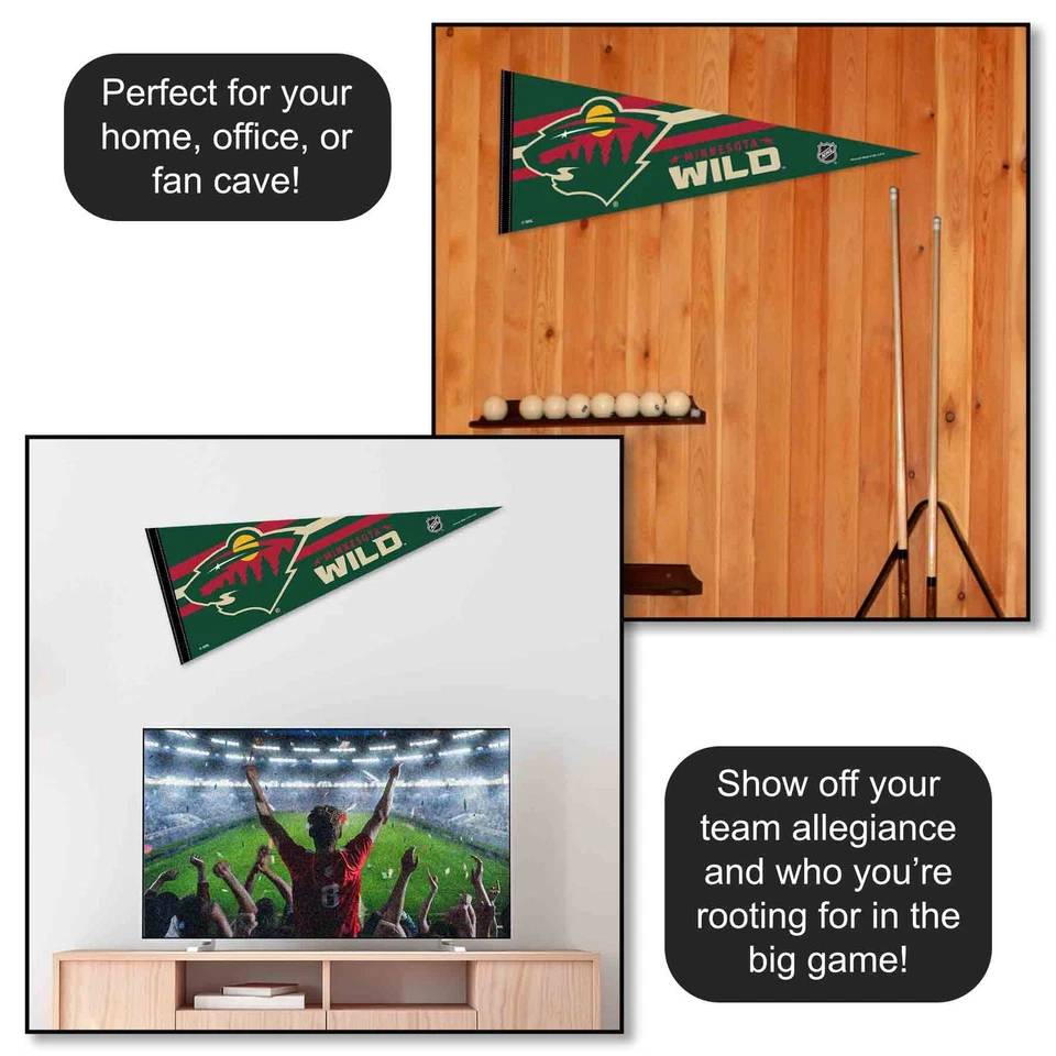 Minnesota Wild Logo Pennant - Image 3 of 4