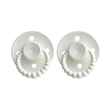 CMC 'Bubble' Dummies White: Size 1