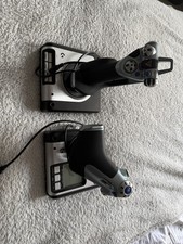 Logitech G Saitek X52 HOTAS Flight Control System Throttle and Flight Stick