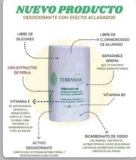 TERRAMAR Clarifying, Deodorant with Pearl Extract and Vitamin B FREE SHIPPING 