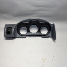 2002-2004 Nissan Xterra Frontier Speedo Instrument Cluster Bezel Gray Black Oe 2002-2004 Nissan Xterra Frontier Speedo Instrument Cluster Bezel Gray Black Oe