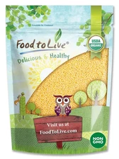 Organic Hulled Millet — Non-GMO, Kosher, Raw, Bulk — by Food to Live ®