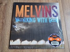 MELVINS (1983) - WORKING WITH GOD LP 2021 ORANGE VINYL POSTER COVER IN SHRINK NM