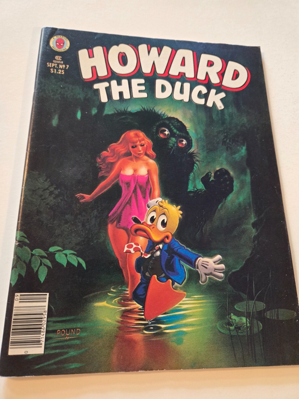 Lot of 11 HOWARD the DUCK, Magazines and Comics, Marvel Comics bronze age