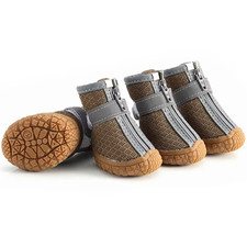 Dog Shoes Waterproof Dog Shoes for Hot Pavement Puppy Pet Boots  Paw Protectors