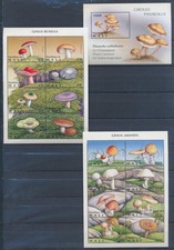 XE69618 Mali grzyby rośliny naturalne arkusze XXL MNH