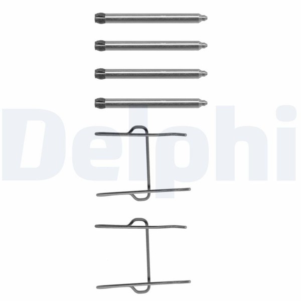 Delphi ZubehöRsatz Scheibenbremsbelag LX0081 FüR Peugeot S0 ZA AX CitroËN Saxo 1-image