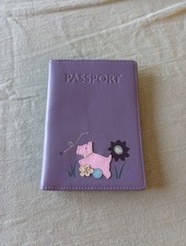 Lovely Purple Radley Passport/ Travel Holder. Excellent Condition