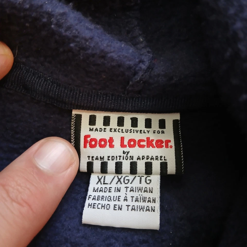 Sudadera con capucha vintage Footlocker para hombre extra grande polar Florida Gators sudadera Y2K Foto 3 de 4