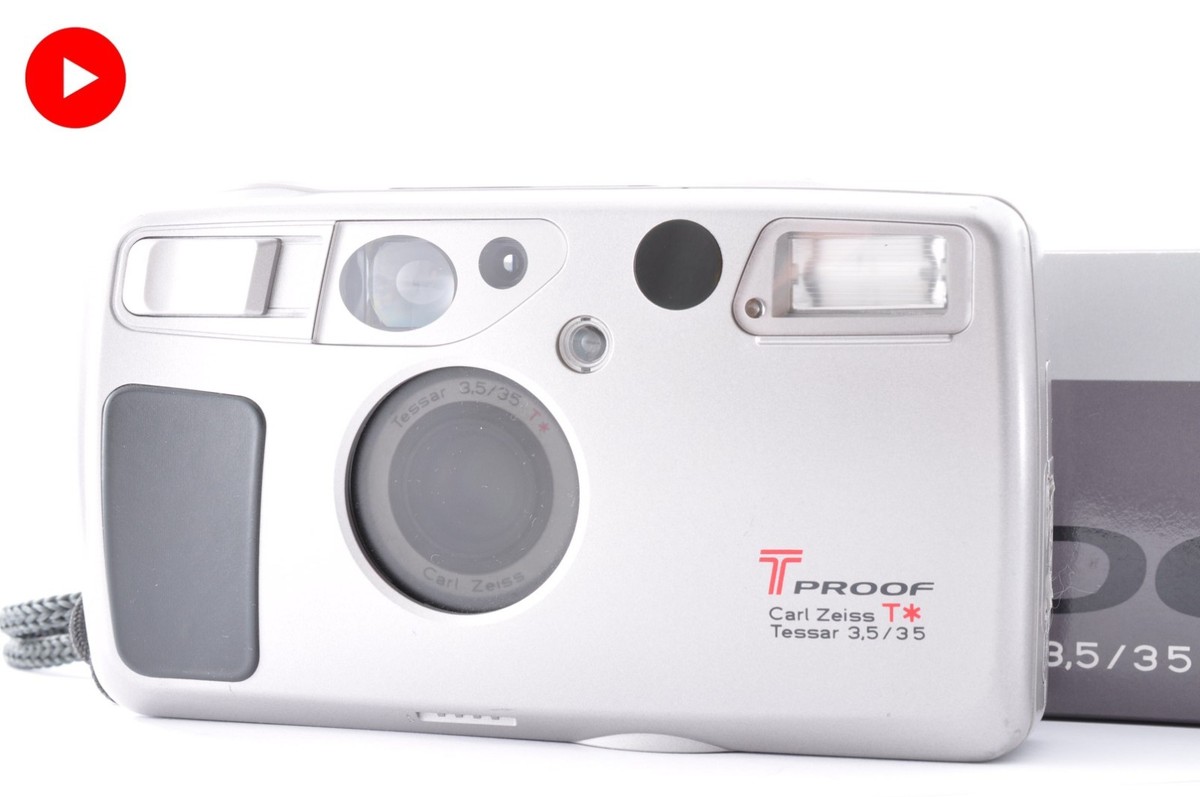 Exc+5] KYOCERA T PROOF Yashica T4 Super T5 35mm Film Camera From