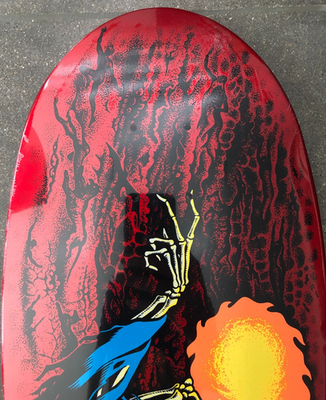 New Santa Cruz Corey O'Brien Reaper Reissue Skateboard Deck Natas