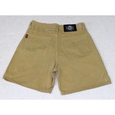 Vintage Shorts LEI Size S 90s Sandy Beige High Waist Soft Heavy Cotton