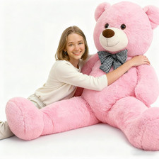 Misscindy Giant Teddy Bear Plush Stuffed Animals for Girlfriend or Kids 47 Inch,