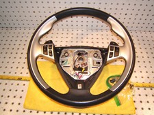 Saab 2007 9-3 Aero Front Dash Silvergray Steering Oe 1 Wheel With Side Switches