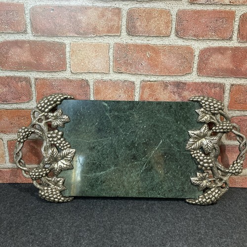 This is a Vintage Godinger Silver Co. Cheese Charcuterie Tray