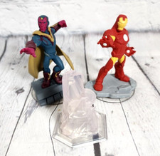 DISNEY INFINITY Marvel Avengers 1.0 2.0 3.0 VISION IRON MAN PLAYSET Figure Lot
