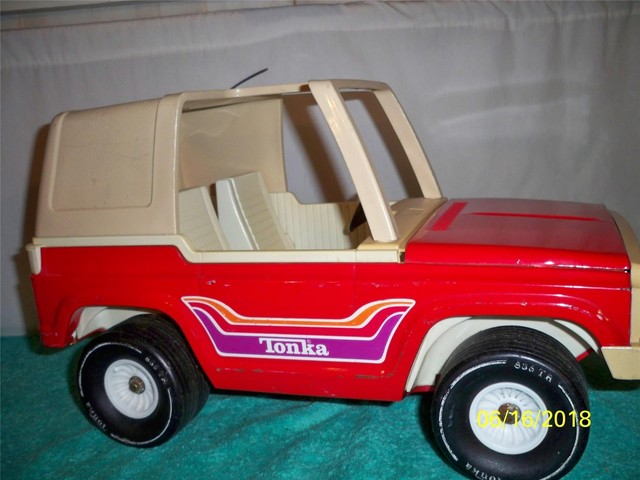 tonka road grader toy