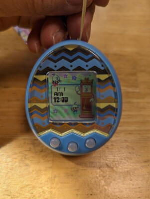Bandai Tamagotchi Mix Spacy M X Ver. Blue Language Japanese From