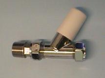 Myson Matchmaster Chrome Lockshield - Straight