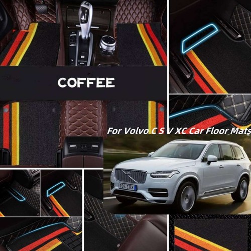 For Volvo C S V XC Car Floor Mats Carpets All Weather Luxury Carpet Handmade - Imagen 1 de 27