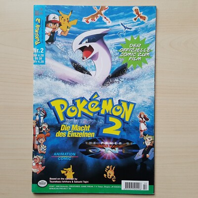 Pokemon Der offizielle Comic zum Film Pokémon 2 Die Macht des Einzelnen