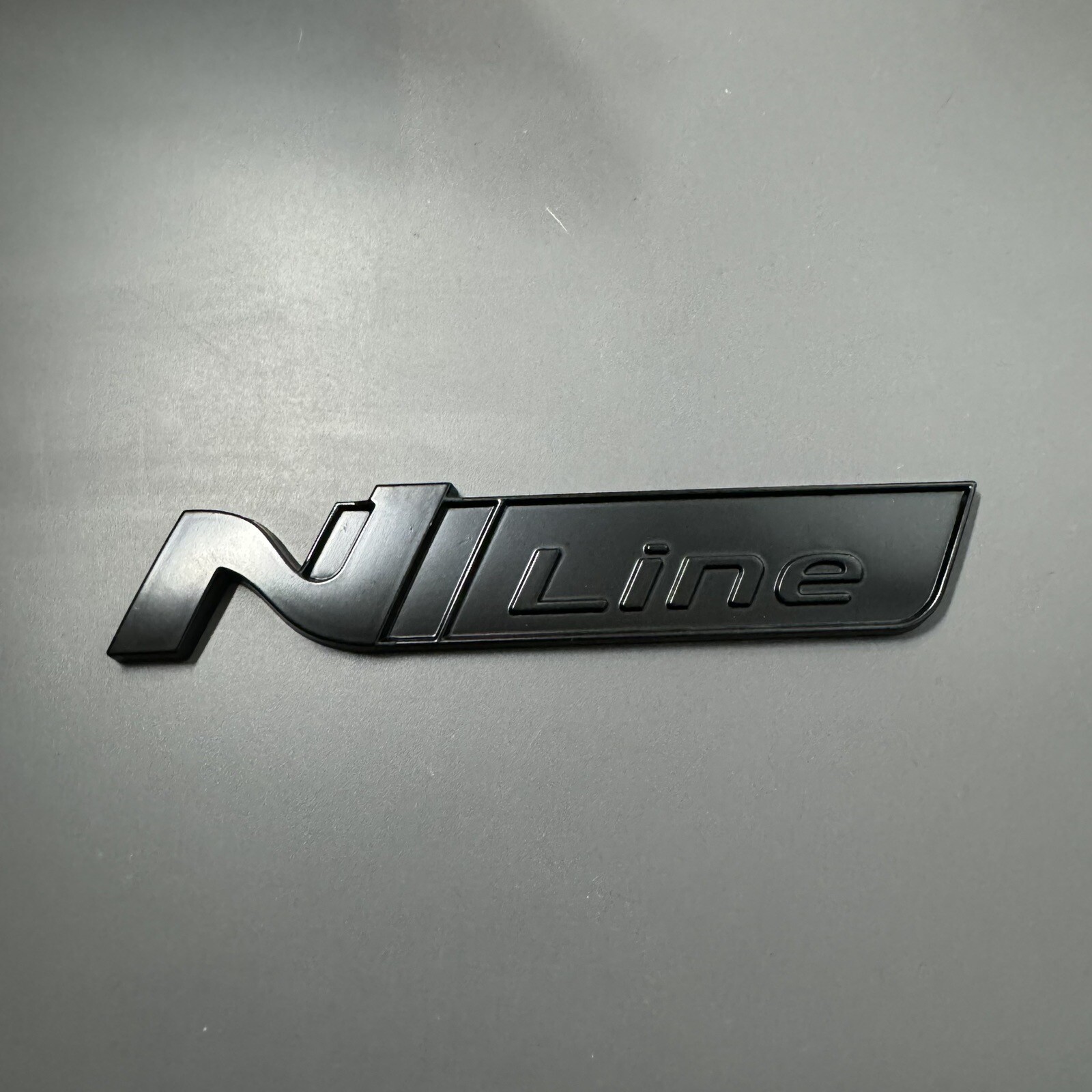 Hyundai N Line Badge Black Decal i20 i30 Kona Sonata Veloster Sticker ...