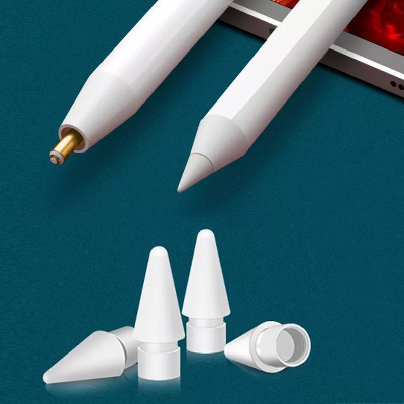 Tips Replacement for Apple Pencil 1st Gen 2nd Gen Pen Nibs for iPad Pro 1 4P